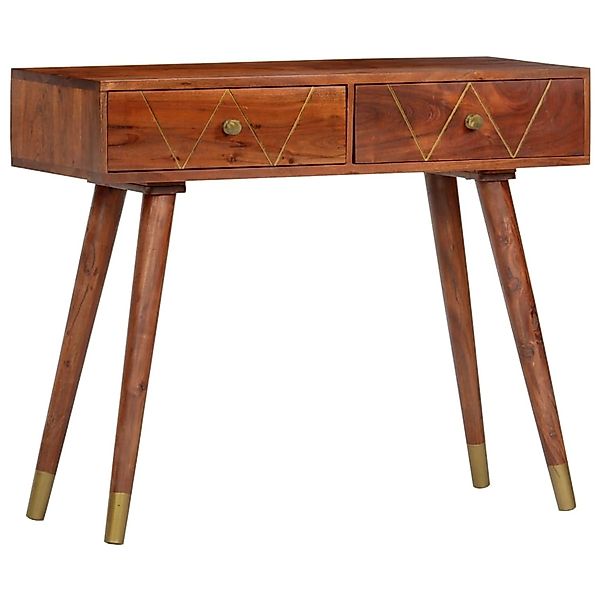 vidaXL Konsolentisch 90x35x76 cm Massivholz Akazie 286174 günstig online kaufen