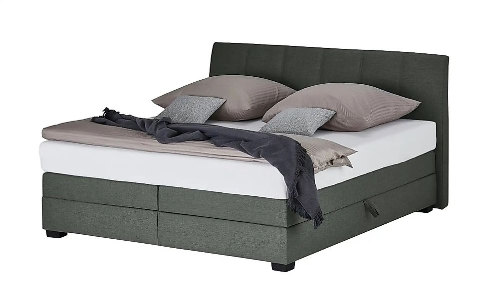 vanDoorn Boxspringbett  Chiara ¦ grau ¦ Maße (cm): B: 172 H: 107 Betten > B günstig online kaufen