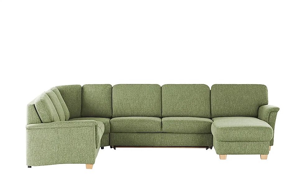 smart Wohnlandschaft  Valencia ¦ grün ¦ Maße (cm): B: 341 Polstermöbel > So günstig online kaufen