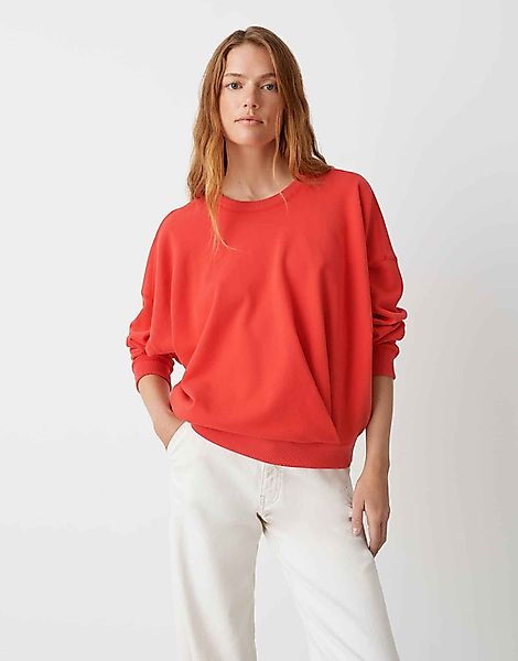 OPUS Sweater GOWDIE Oversize mit gebürsteter Oberfläche günstig online kaufen
