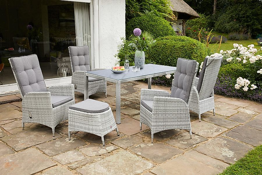 LC Garden Garten-Essgruppe Parmina Gartenset 180cm günstig online kaufen
