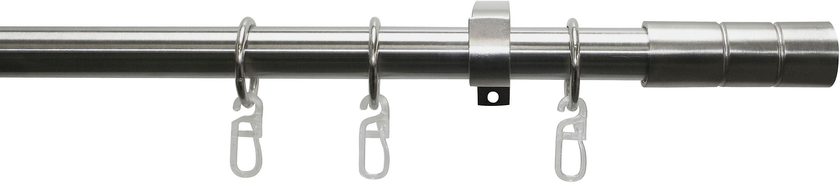 GARDINIA Gardinenstange Set Metall, 1-läufig, Fixmaß, günstig online kaufen