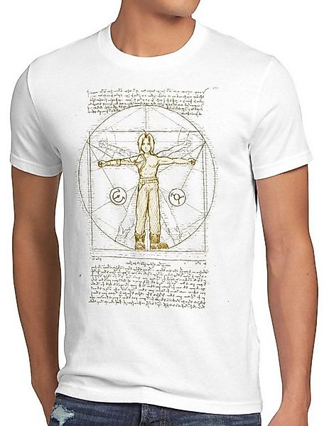 style3 T-Shirt Vitruvianischer Edward alchemist anime manga japan fullmetal günstig online kaufen