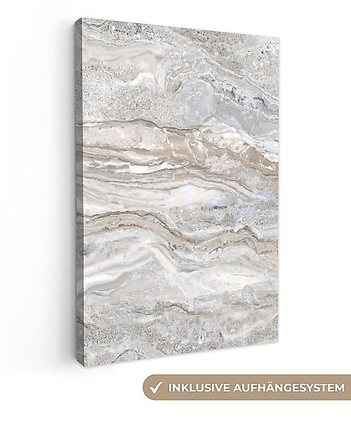 OneMillionCanvasses® Leinwandbild Marmor - Textur - günstig online kaufen
