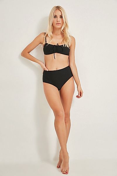 C&CITY Bügel-Bikini-Top Hohe Taille Damen Bikinihose günstig online kaufen