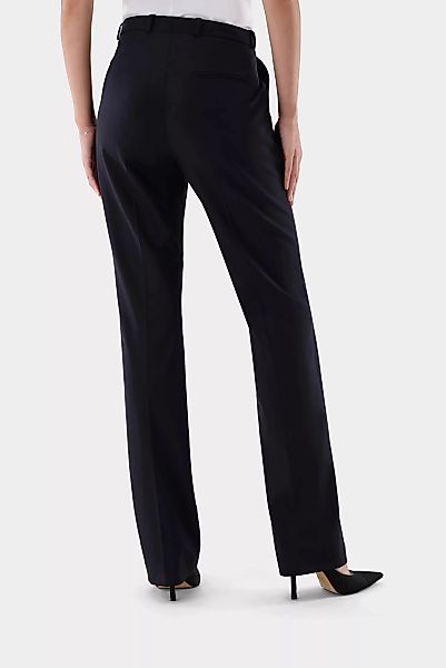 Hose aus Wolle mit Stretch Slim Fit günstig online kaufen