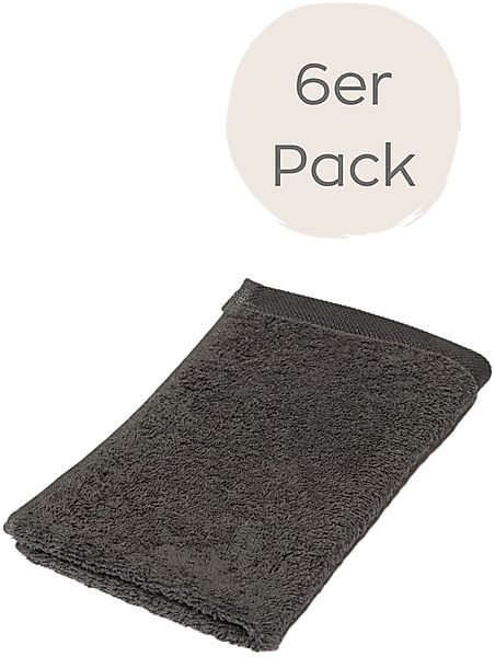 Wewo fashion Gästehandtücher »9517G«, (Packung, 6 St., 6er Set Gästehandtüc günstig online kaufen