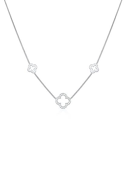Elli Kette mit Anhänger Kleeblatt Glück günstig online kaufen