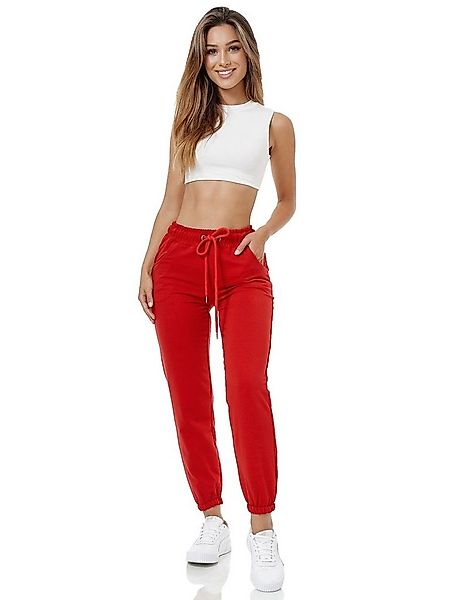 Tazzio Jogginghose F300 moderne & bequeme Regular Fit Damen Sporthose günstig online kaufen