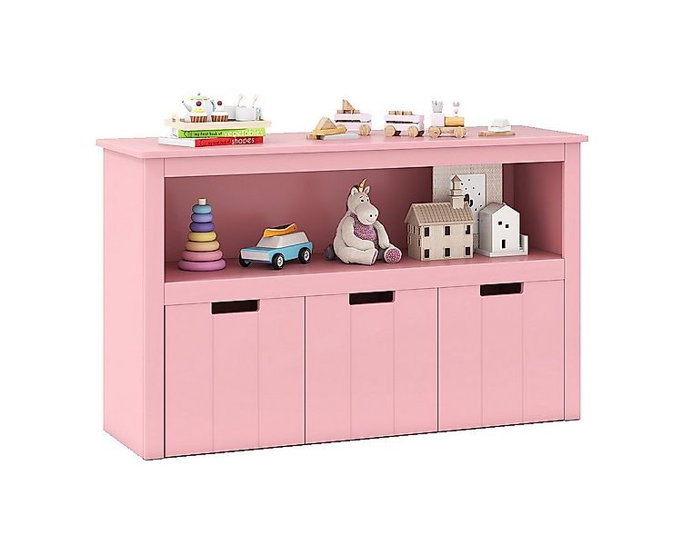 COSTWAY Bücherregal, Kinderregal Spielzeugschrank mit Schubladen günstig online kaufen