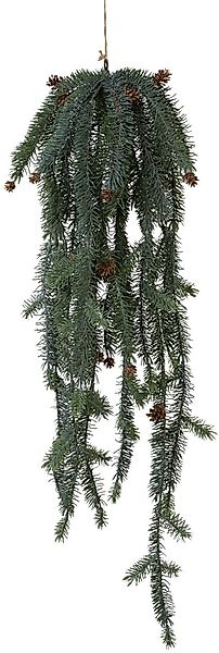 Creativ deco Winterliche Kunstpflanze "Weihnachtsdeko", Hängezweige mit Zap günstig online kaufen