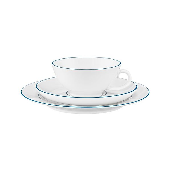Seltmann Weiden Teeservice »Teeservice 18-teilig Sonate Blue Lines, Teetass günstig online kaufen