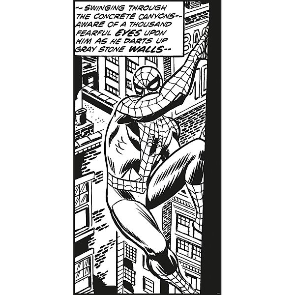 Komar Vliesfototapete Spider-Man Classic Climb 100 cm x 200 cm günstig online kaufen
