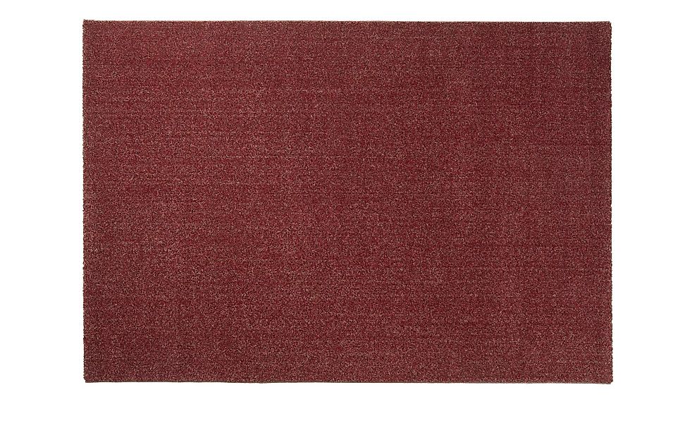 Kurzflorteppich - rot - Synthethische Fasern - 200 cm - Teppiche > Wohntepp günstig online kaufen