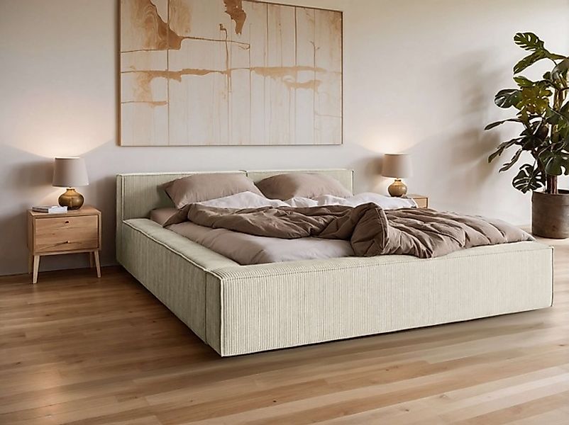 Home affaire Polsterbett »LAUREDA Bettgestell mit Lattenrost, in 4 Breiten- günstig online kaufen