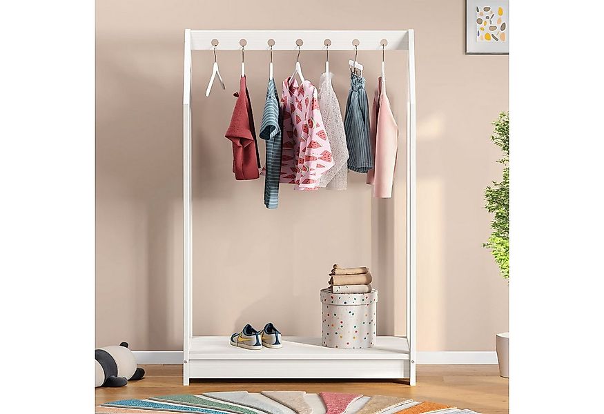 IDIMEX Kinderkleiderschrank SALLY Kinderkleiderständer kinderzimmer Gardero günstig online kaufen