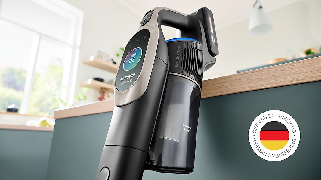 BOSCH Akku-Stielstaubsauger "BTS1042GQC" Display, Knickrohr, HEPA-Filtersys günstig online kaufen