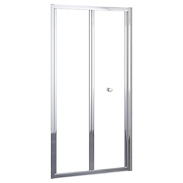 AICA Klapptür 70x185cm Duschkabinen 5mm ESG Sicherheitsglas Nischentür Bade günstig online kaufen