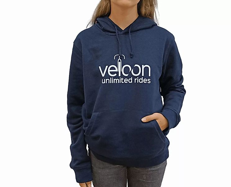 Veloon Hoodie Unlimited Rides Navy Blue günstig online kaufen