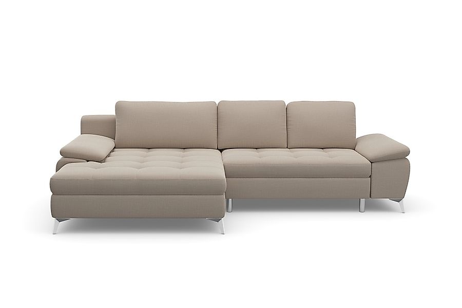 sit&more Ecksofa »Latigo L-Form« mit Mega-Recamiere, wahlweise mit Bettfunk günstig online kaufen