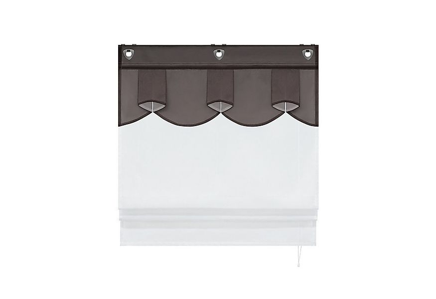 Joyswahl Raffrollo Anita, mit Hakenaufhängung, ohne Bohren Doppelschichtige günstig online kaufen