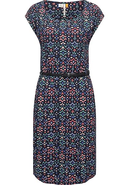 Ragwear Shirtkleid "Lilithe Ikat", stylisches Damen Sommerkleid mit Taillen günstig online kaufen