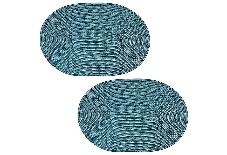 Haus und Deko Platzset Platzset 2er Set oval ca. 45x30 cm Platzdeckchen Tis günstig online kaufen