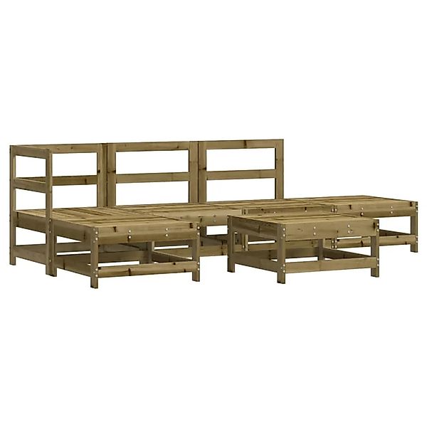 vidaXL 6-Tlg Garten-Lounge-Set Imprägniertes Kiefernholz 3186318 günstig online kaufen