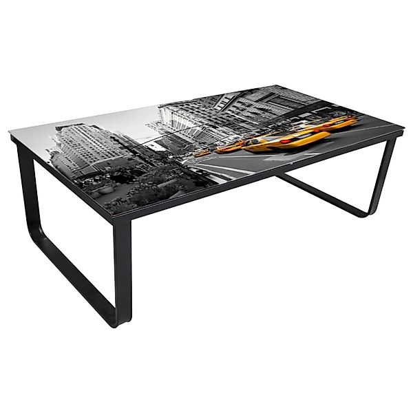 vidaXL Couchtisch Couchtisch mit Glasplatte Rechteckig günstig online kaufen