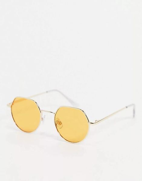 Madein. – Sechseckige Sonnenbrille-Orange günstig online kaufen
