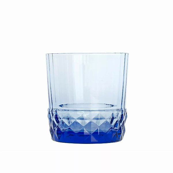 Gläserset Bormioli Rocco America'20s Blau 6 Stück Glas (370 Ml) günstig online kaufen