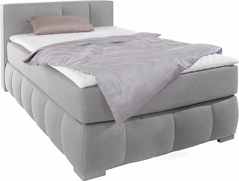 Home affaire Boxspringbett "Chelles" inkl. Topper, in XXL- Überlänge 220 cm günstig online kaufen