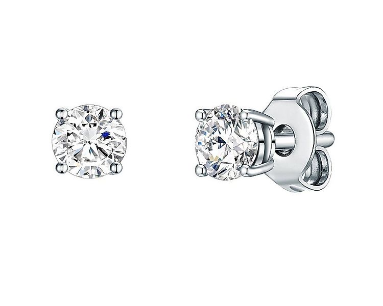 Trilani Paar Ohrstecker Ohrringe aus 925 Sterling Silber, mit Zirkonia günstig online kaufen