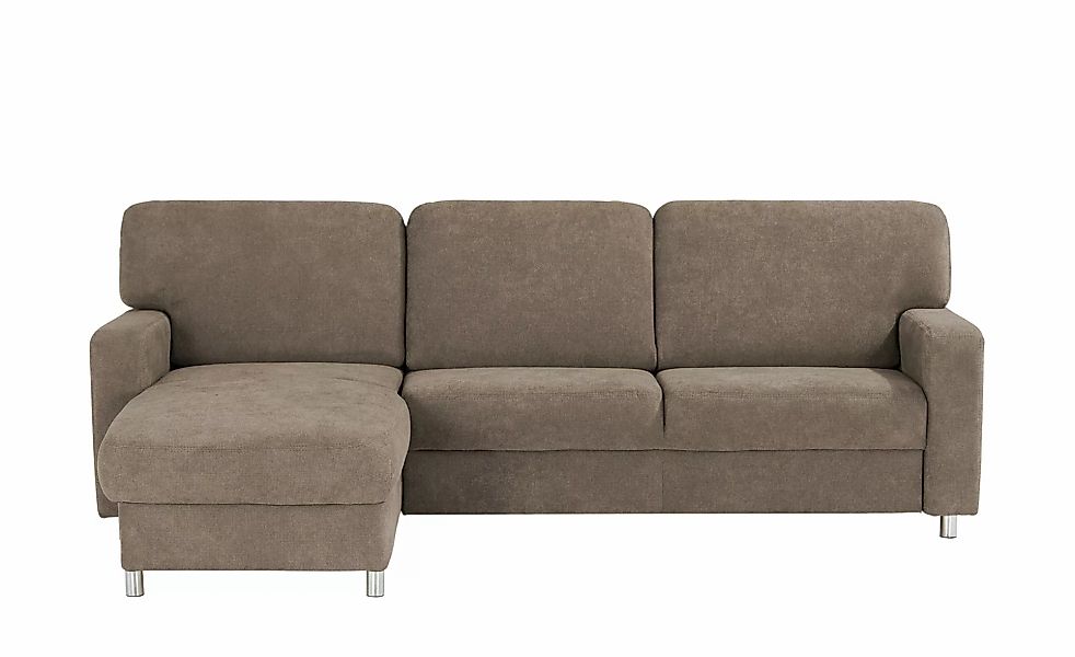 smart Ecksofa  Valencia ¦ braun ¦ Maße (cm): B: 267 H: 90 T: 173.0 Polsterm günstig online kaufen