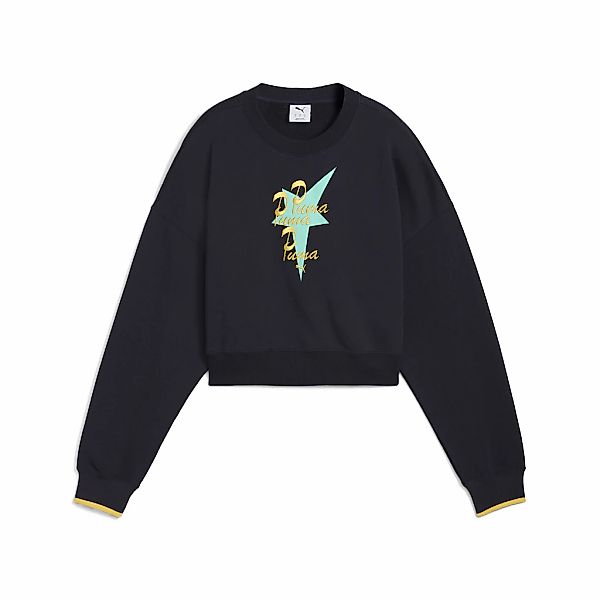 PUMA Sweatshirt "ROAD TO UNITY Oversized-Crewneck mit Grafik Damen" günstig online kaufen