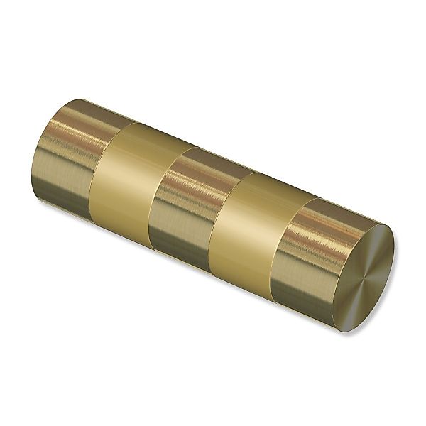 INTERDECO Gardinenstangen-Endstück Mavell (Zylinder Bicolor), für günstig online kaufen