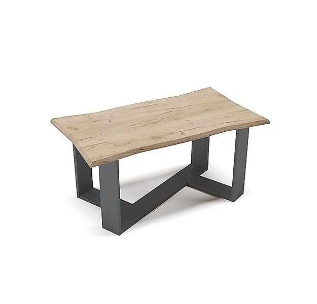 Vicco Couchtisch Arne, Goldkraft Eiche/Anthrazit, 90 x 50 cm (1-St) günstig online kaufen