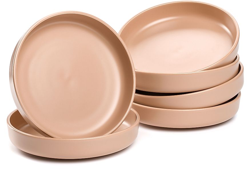 LEONARDO Teller-Set »Suppenteller ROMA, Keramikteller, ca. 20 cm, 6-teilig« günstig online kaufen