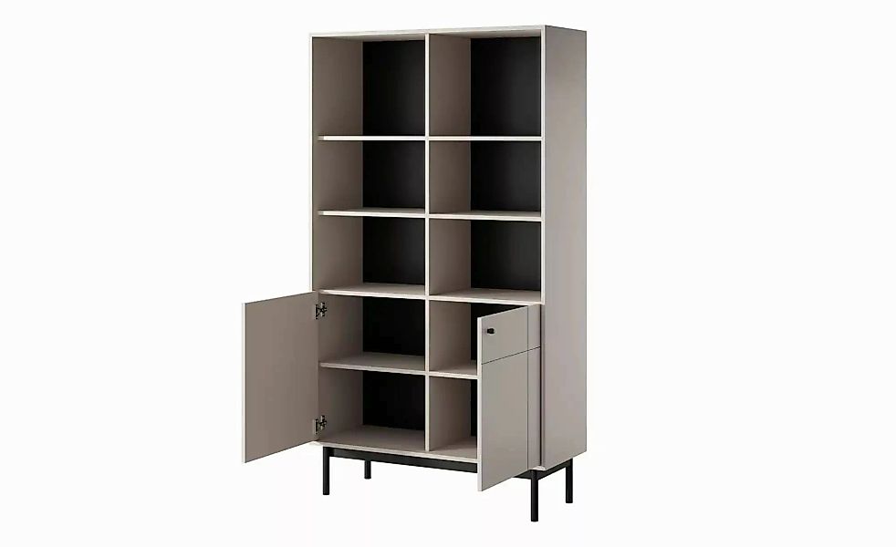 Standregal   ¦ beige ¦ Maße (cm): B: 104 H: 185 Regale > Standregale - Höff günstig online kaufen