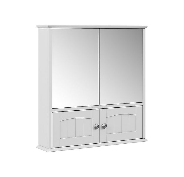 Vicco Badezimmerspiegelschrank Bianco, Weiß, 56 x 58 cm (1-St) günstig online kaufen