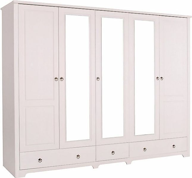 Home affaire Kleiderschrank "Hugo", (3 Breiten: 106/200/245 cm H/T ca. 190/ günstig online kaufen