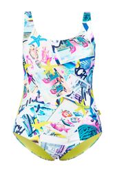 Laurasøn Badeanzug Badeanzug Rundhals günstig online kaufen