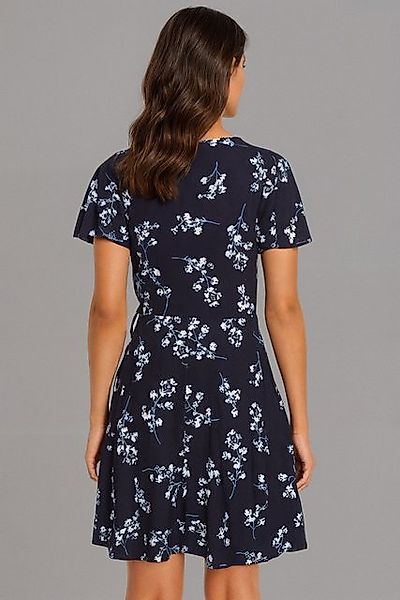 Laura Scott Sommerkleid in Wickeloptik mit romantischer Blumendruck - NEUE günstig online kaufen