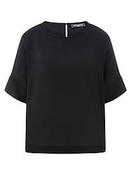 Blusen-Shirt Fadenmeister Berlin schwarz günstig online kaufen