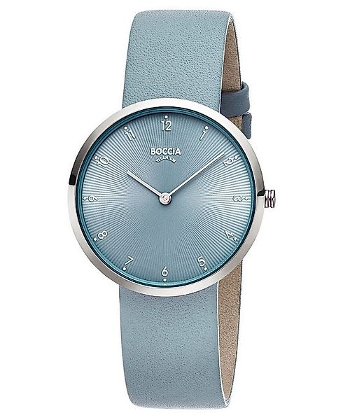 Boccia Quarzuhr Titan Blau günstig online kaufen