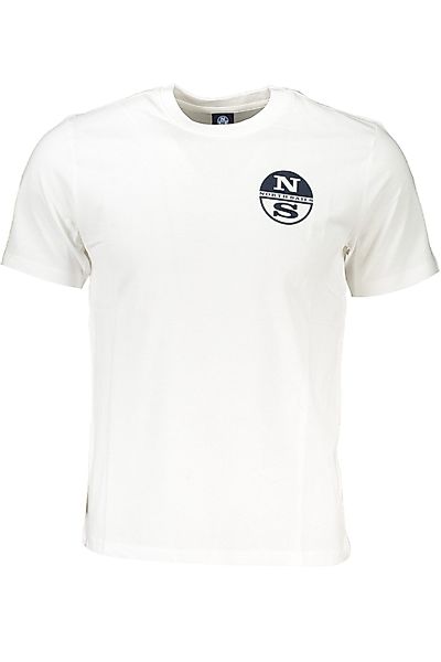 North Sails T-Shirt Herren Kurzarm Weißes günstig online kaufen