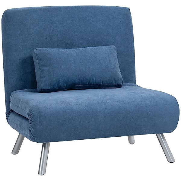 HOMCOM Schlafsessel 2-in-1 Klappbar Schlafsofa mit Bettfunktion Relaxsessel günstig online kaufen