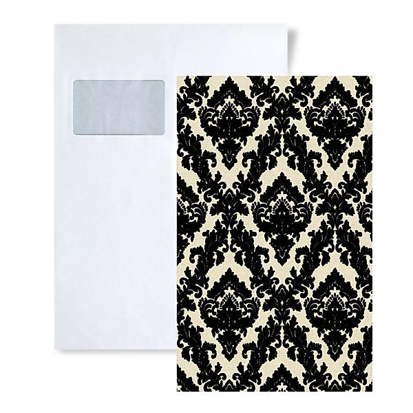 PROFHOME 1 MUSTERSTÜCK S-335826-GU DIN A4 MUSTER der Ornament Tapete günstig online kaufen