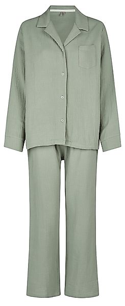 By Louise Schlafanzug Damen Musselin Pyjama günstig online kaufen