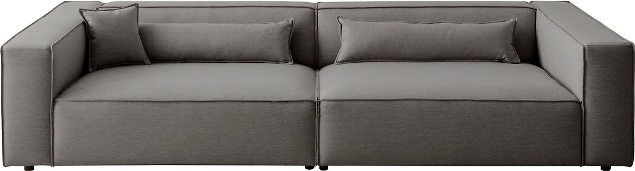 LeGer Home by Lena Gercke 3-Sitzer »PIARA, XXL Sofa mit Kedernaht, Big-Sofa günstig online kaufen